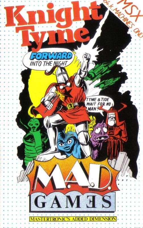 Knight Tyme box art for MSX